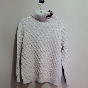 Denver Hayes Cream Cowl Neck Sweater Size XL